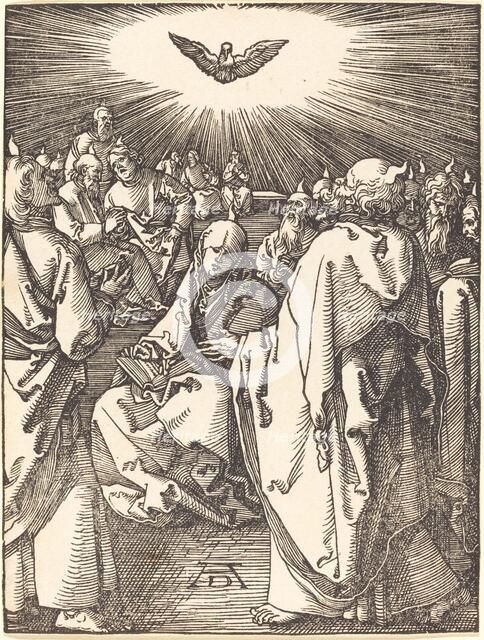 Pentecost, probably c. 1509/1510. Creator: Albrecht Durer.