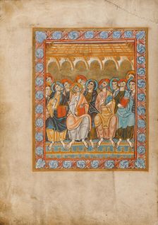 Pentecost; Sacramentary, about 1025-1050. Creator: Unknown