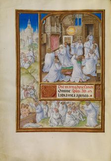 Pentecost; Spinola Hours, about 1510-1520. Creator: Master of James IV of Scotland