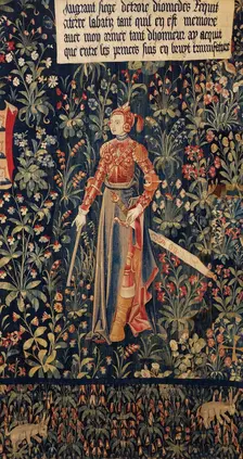Penthesilea, Amazonian queen, Early16th century. Creator: Anonymous master