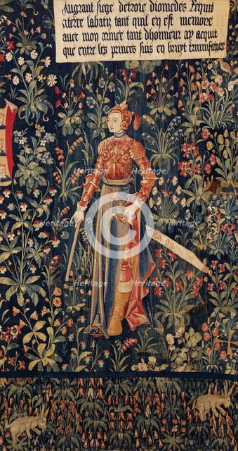 Penthesilea, Amazonian queen, Early16th century. Creator: Anonymous master.