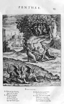 Pentheus 1615. Artist: Leonard Gaultier