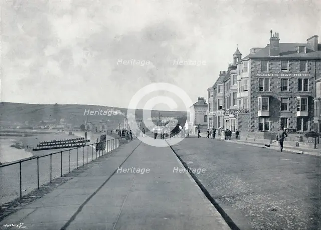 'Penzance - The Esplanade', 1895. Artist: Unknown.