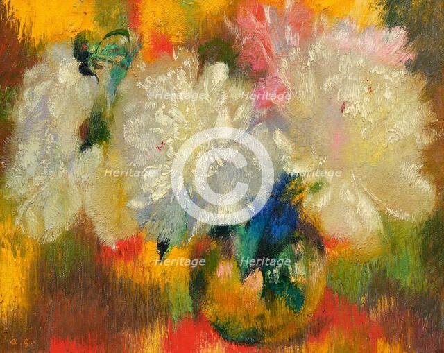 Peonies, 1932. Creator: Giacometti, Augusto (1877-1947).