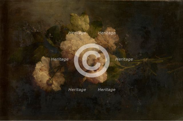 Peonies, c1870-1890. Creator: Marguerite Roosenboom.