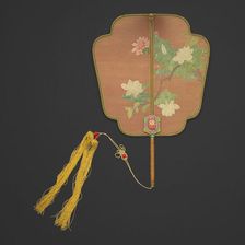 Peonies, Qing dynasty (1644-1911), 19th century. Creator: Unknown