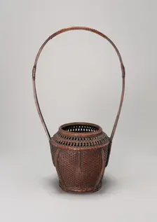 Peony Ikebana Basket, n.d. Creator: Unknown