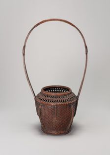 Peony Ikebana Basket, n.d. Creator: Unknown