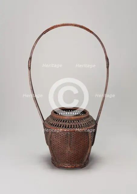Peony Ikebana Basket, n.d. Creator: Unknown.