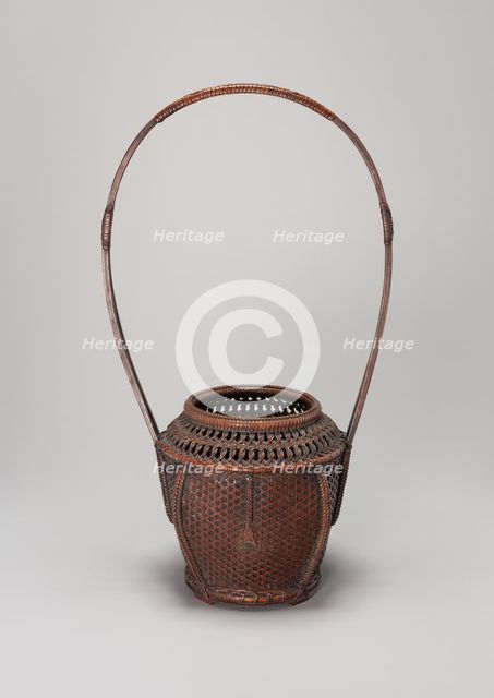 Peony Ikebana Basket, n.d. Creator: Unknown.