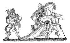 People of consequence 1794.Artist: John O'Keeffe