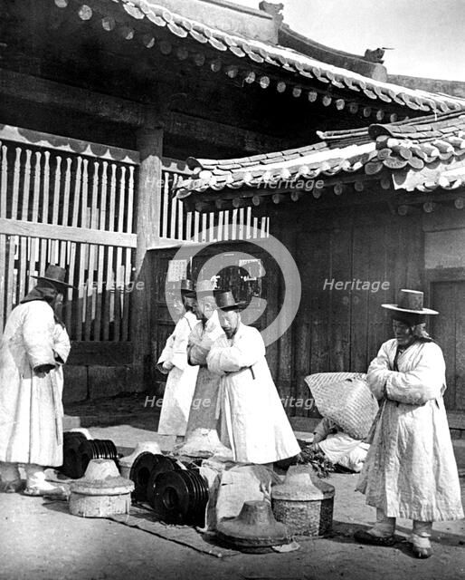 People of Korea, 1900. Artist: Unknown