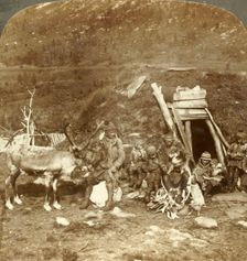 People of the frigid North-Lapp home and family, near Tromsoe, Norway c1905. Creator: Unknown