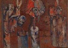 People and Bodies, 1929. Creator: Frits van den Berghe