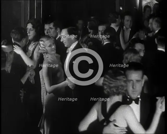 People Dancing at a Nightclub, 1930s. Creator: British Pathe Ltd.