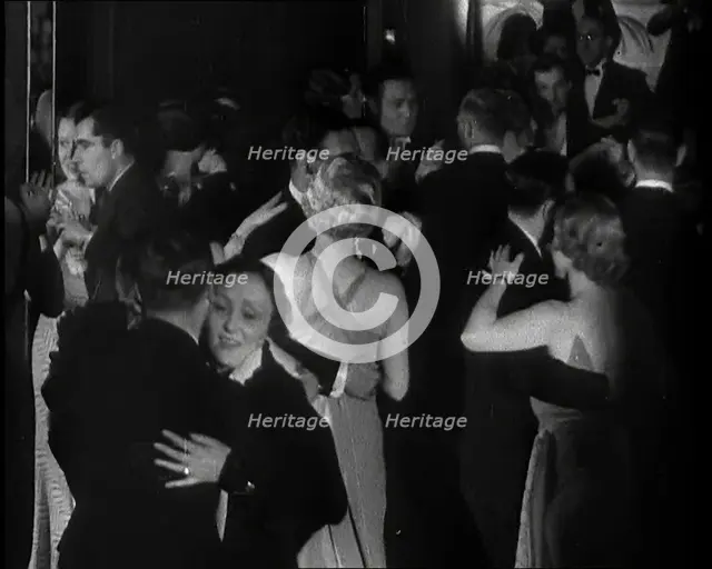 People Dancing at a Nightclub, 1930s. Creator: British Pathe Ltd.