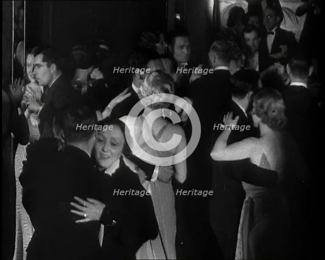 People Dancing at a Nightclub, 1930s. Creator: British Pathe Ltd.