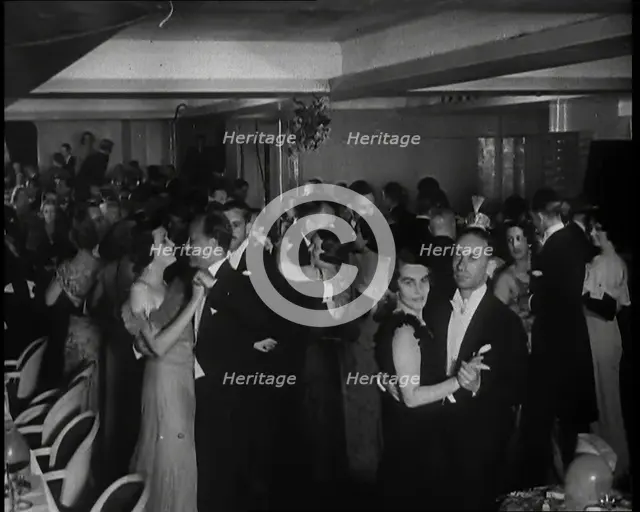 People Dancing at a Nightclub, 1930s. Creator: British Pathe Ltd.