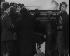 People Donating Their Gold into a Melting Pot, 1936. Creator: British Pathe Ltd