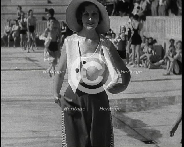 People Enjoying the Outdoors, 1930s. Creator: British Pathe Ltd.