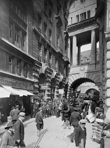 People in Air Street, Piccadilly, Westminster, London, (c1910s). Creator: Unknown