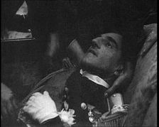 People Inspecting the Corpse of Alexander I, His Majesty the King of Yugoslavia, 1934. Creator: British Pathe Ltd