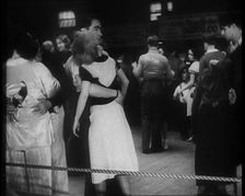 People Performing a Dance Marathon 1930s. Creator: British Pathe Ltd