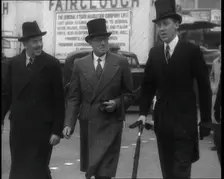 People Walking to the Houses of Parliament, 1936. Creator: British Pathe Ltd