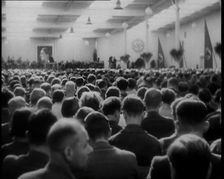People Watching an Orchestra in Nazi Germany, 1930s. Creator: British Pathe Ltd