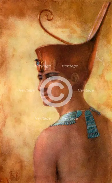 Pepi I, Ancient Egyptian pharaoh of the 6th dynasty, 24th-23rd century BC (1926).  Artist: Winifred Mabel Brunton
