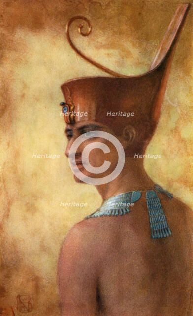 Pepi I, Ancient Egyptian pharaoh of the 6th dynasty, 24th-23rd century BC (1926).  Artist: Winifred Mabel Brunton