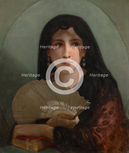 Pépita (Répétition), 1868. Creator: William-Adolphe Bouguereau.