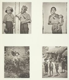 Pepohoan Women; Mode of Carrying Child; Costume of Baksa Women; Lakoli, c. 1868. Creator: John Thomson