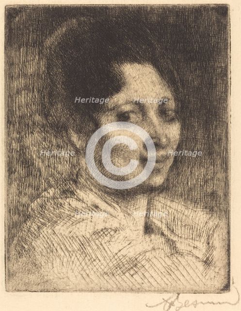 Peppina, 1919. Creator: Paul Albert Besnard.