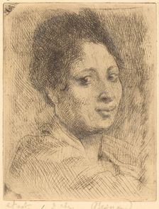 Peppina, 1919. Creator: Paul Albert Besnard