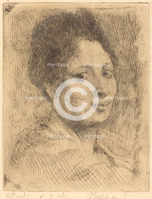 Peppina, 1919. Creator: Paul Albert Besnard.