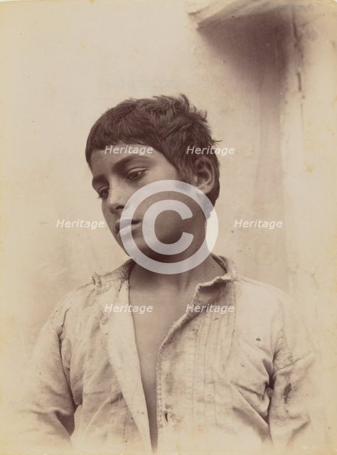 Peppino, about 1906. Creator: Count Wilhelm von Gloeden.