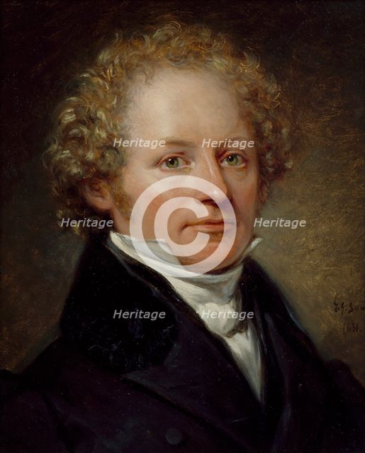 Per Daniel Amadeus Atterbom, 1790-1855, 1831. Creator: Johan Gustaf Sandberg.