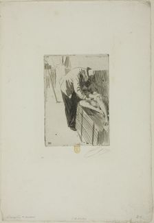 Per Hasselberg, 1891. Creator: Anders Leonard Zorn