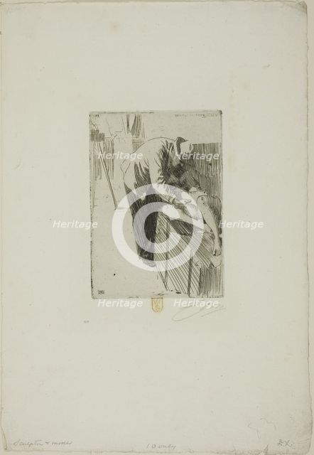 Per Hasselberg, 1891. Creator: Anders Leonard Zorn.