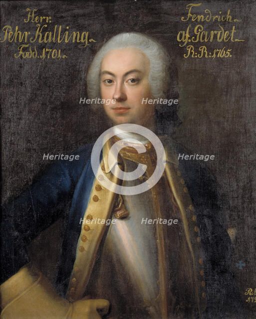 Per Kalling, 1700-1795, 1729. Creator: Lorens Pasch the Elder.