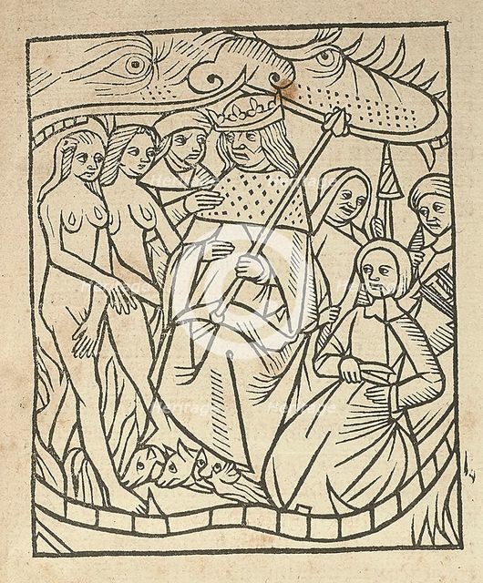 Perceval, the Story of the Grail by Chrétien de Troyes , 1523. Creator: Anonymous.