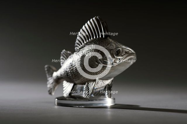 Perche clear Lalique mascot. Creator: Unknown.