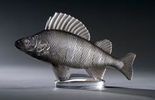 Perche clear Lalique mascot. Creator: Unknown