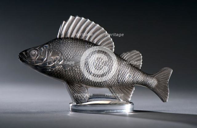 Perche clear Lalique mascot. Creator: Unknown.