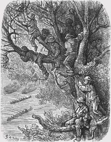 Perched in the Trees 1872. Creator: Gustave Doré
