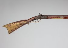 Percussion Longrifle, American, Franklin Township, Adams County, Pennsylvania, ca. 1835-1840. Creator: John Settel