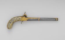 Percussion Pistol, Caucasian, probably Tbilisi, Georgia or Dagestan, mid-19th century. Creator: Unknown