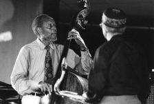 Percy Heath and Jimmy Heath, North Sea Jazz Festival, The Hague, Netherlands, 2000. Creator: Brian Foskett