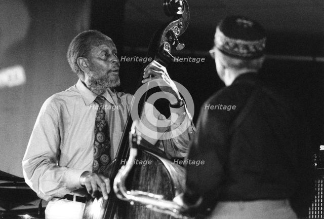 Percy Heath and Jimmy Heath, North Sea Jazz Festival, The Hague, Netherlands, 2000. Creator: Brian Foskett.